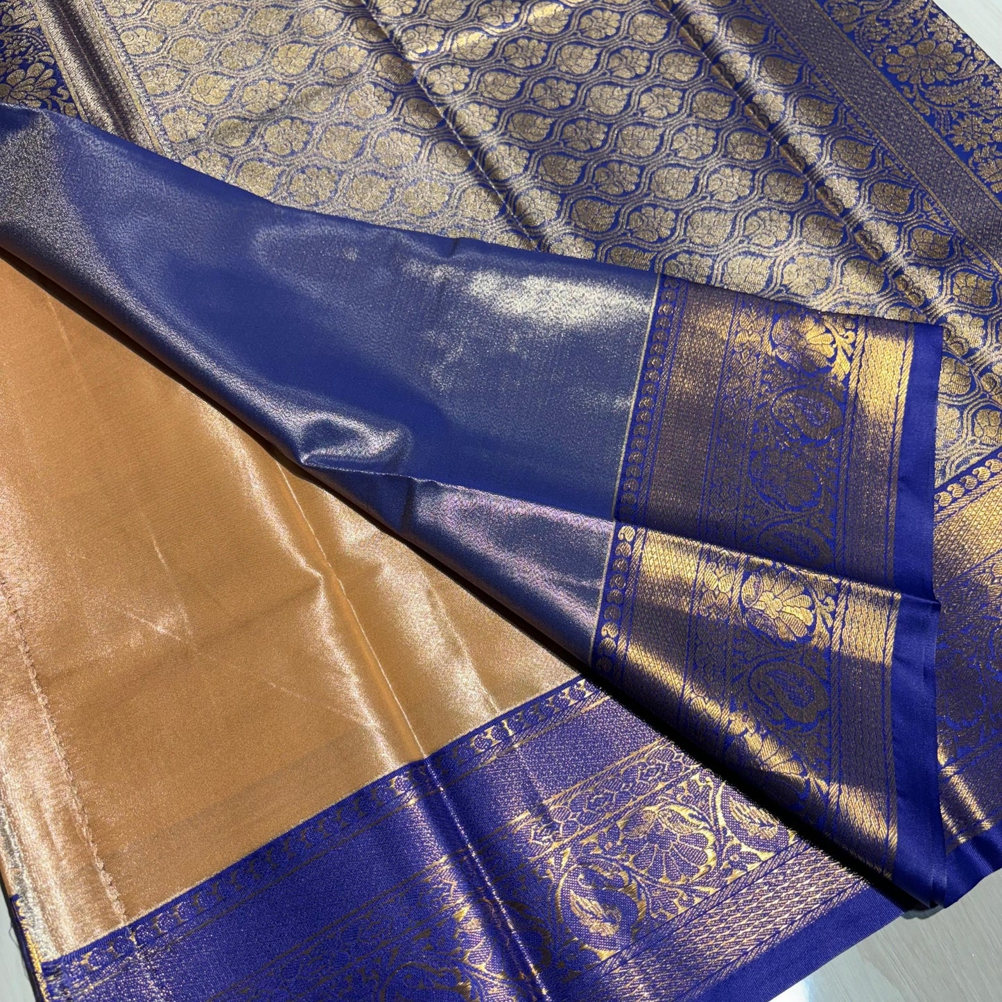 Kanchivaram Soft Tissue Silk Saree