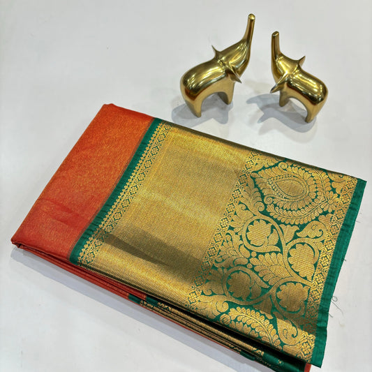 Kanchivaram Soft Tissue Silk Saree