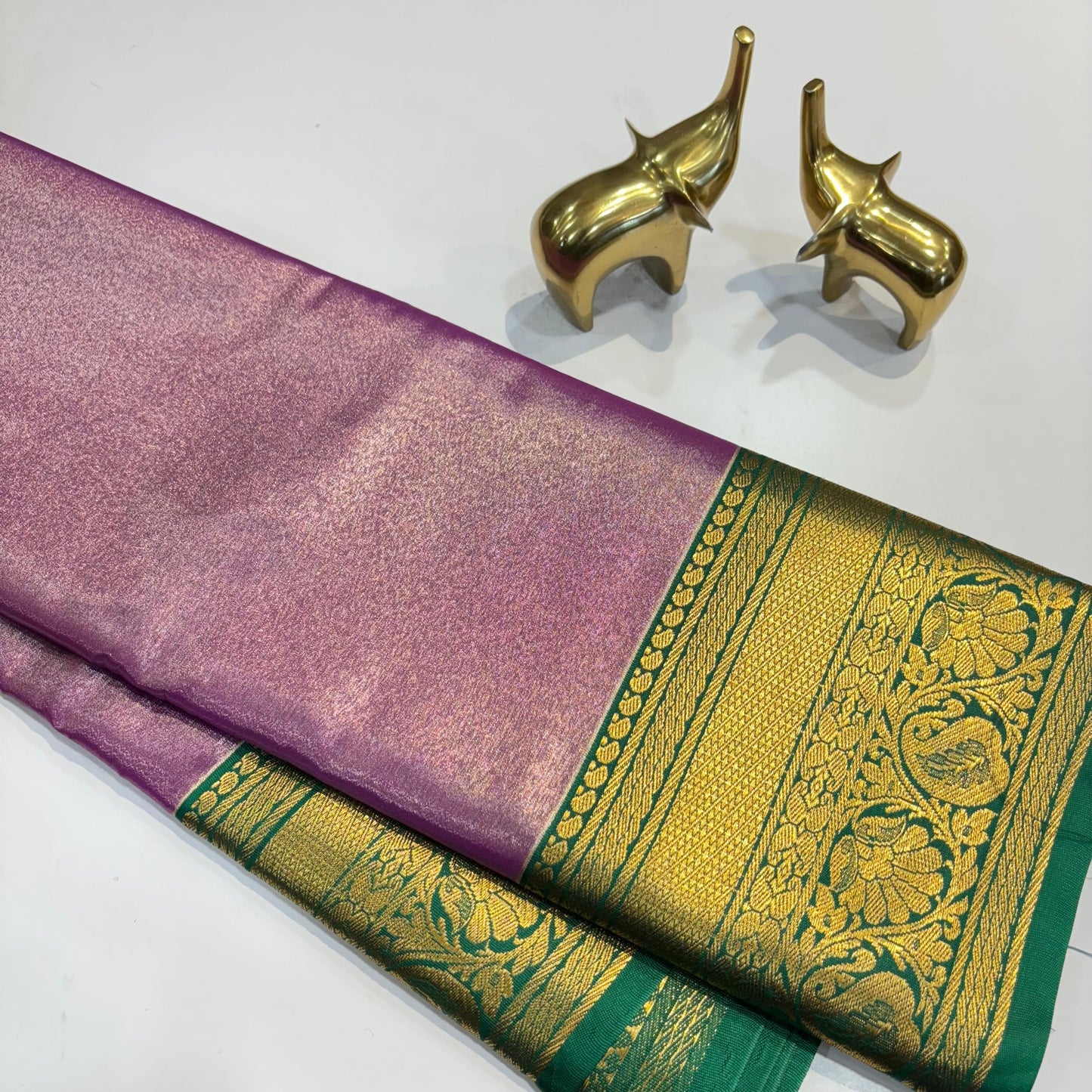 Kanchivaram Soft Tissue Silk Saree