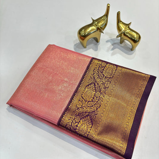 Kanchivaram Soft Tissue Silk Saree