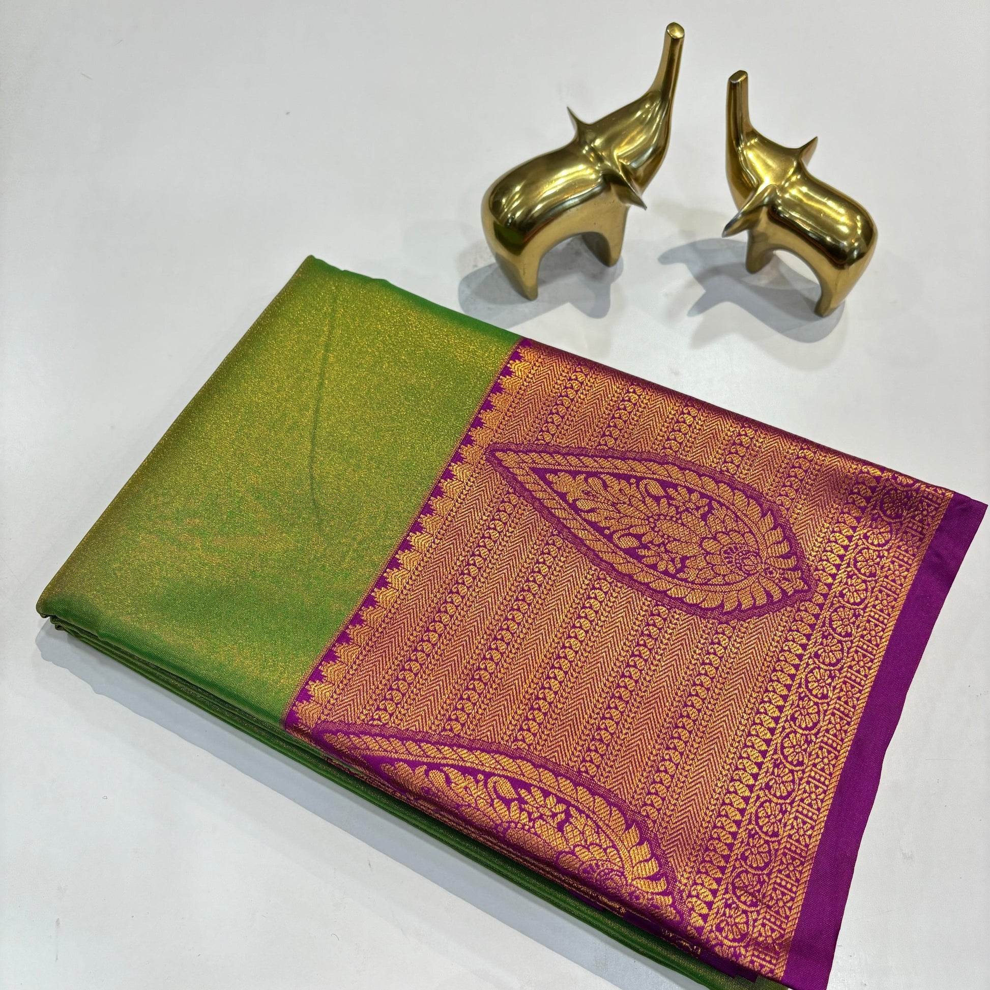 Kanchivaram Soft Tissue Silk Saree