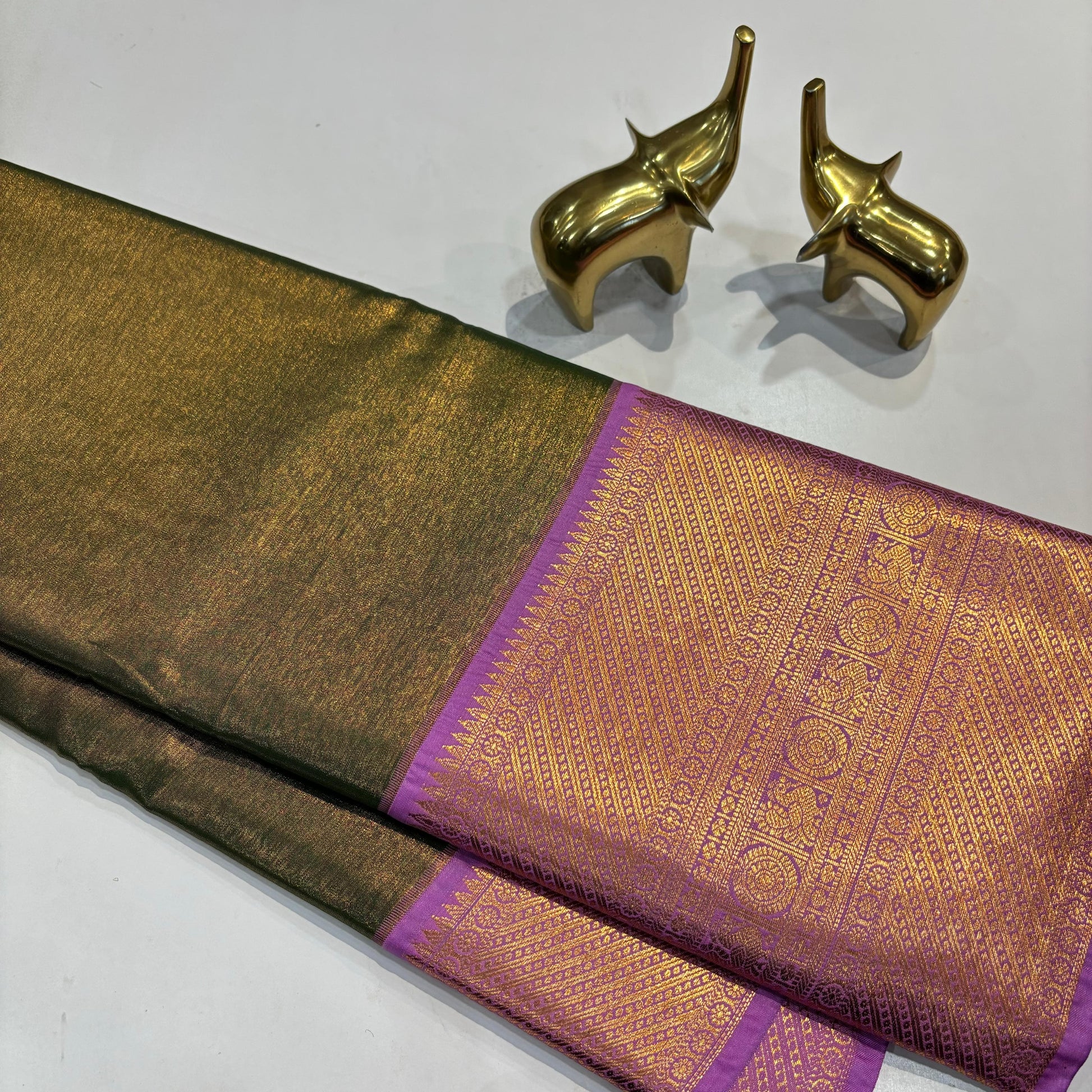 Kanchivaram Soft Tissue Silk Saree