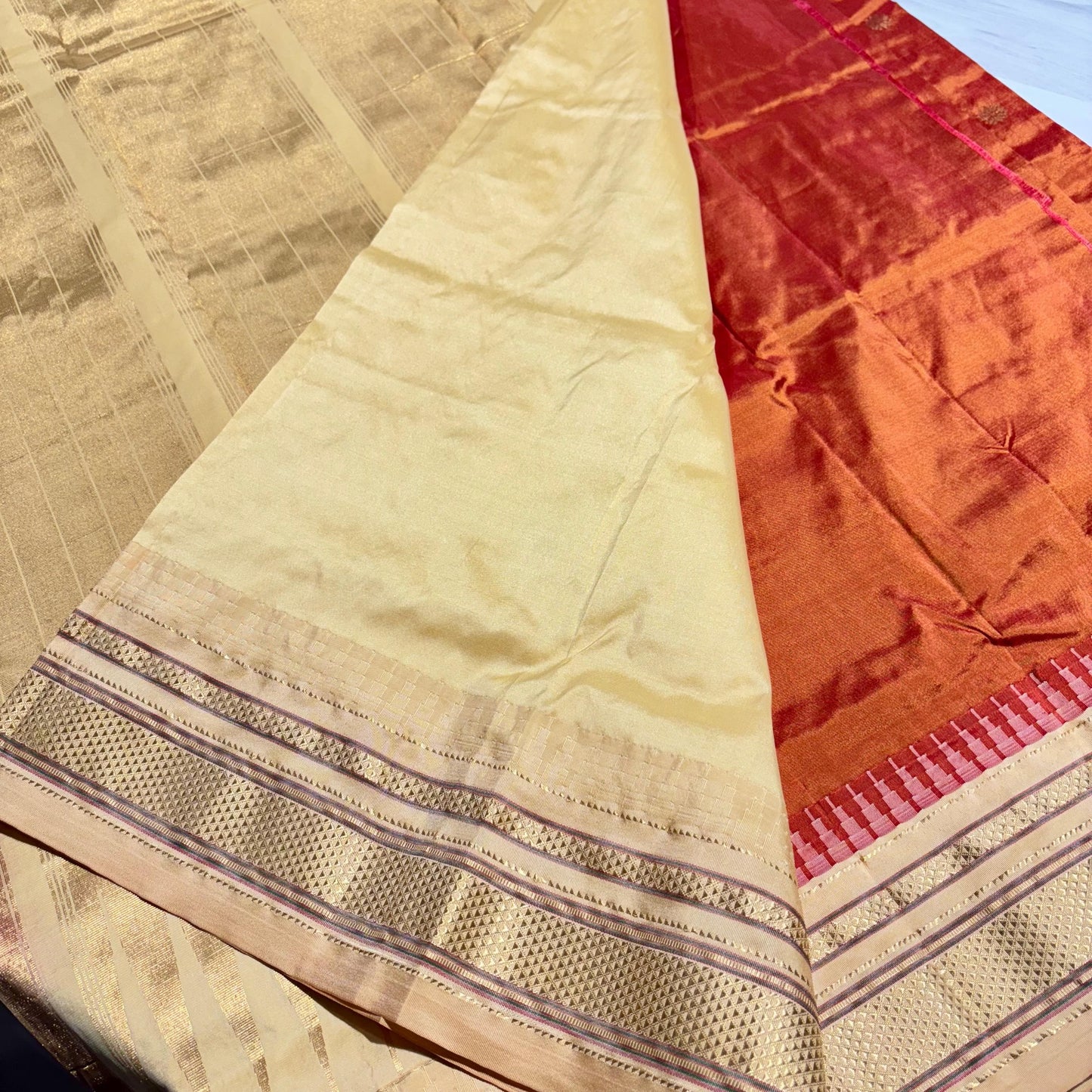 Pure Ilkal Silk Saree