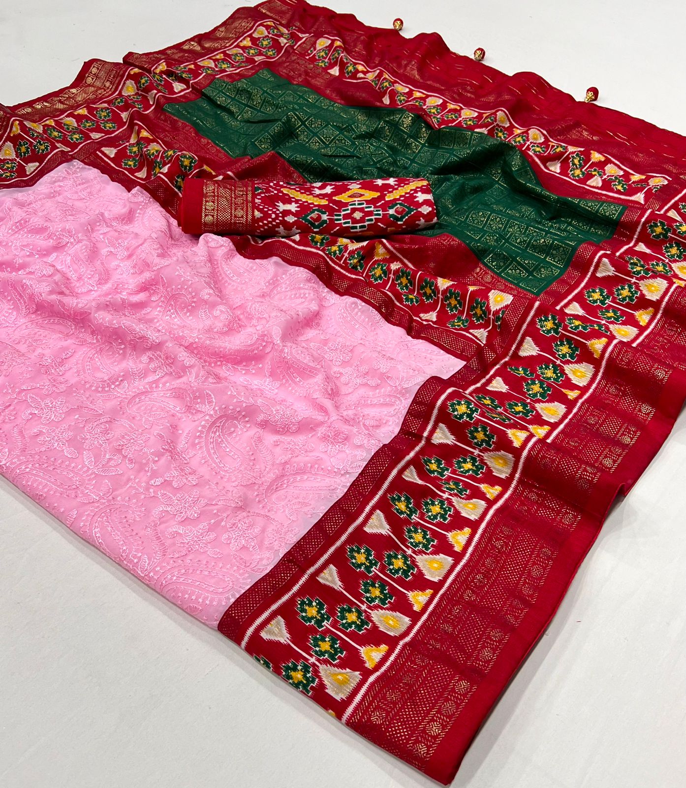 Designer Georgette Patola Saree