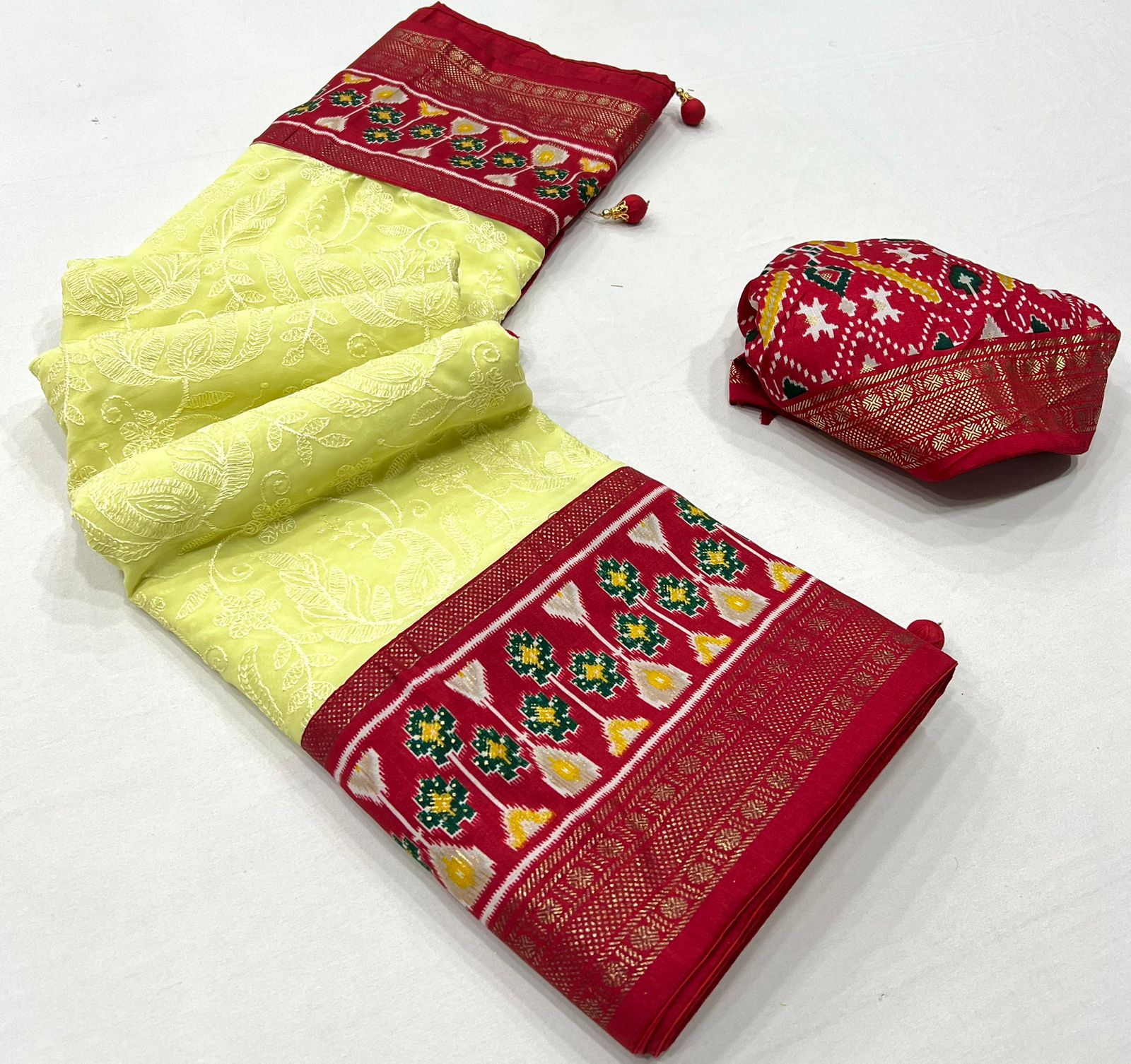 Designer Georgette Patola Saree