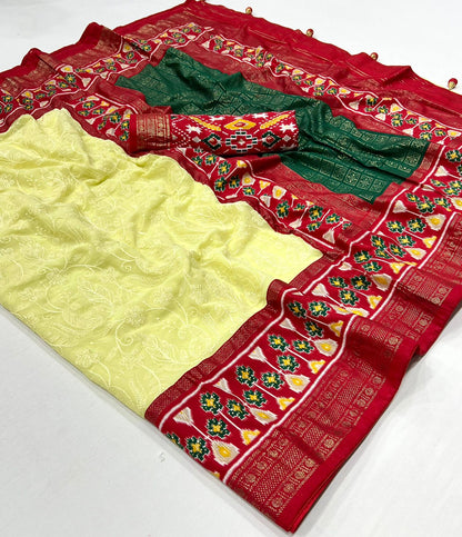 Designer Georgette Patola Saree