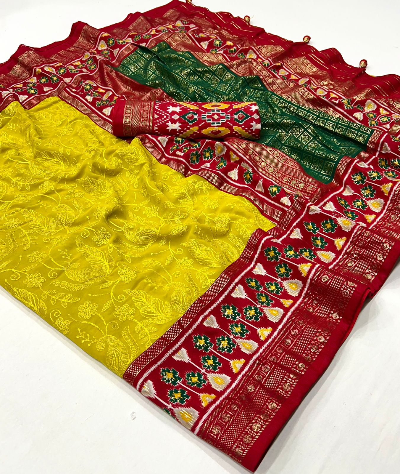 Designer Georgette Patola Saree