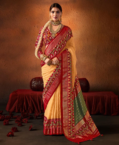 Designer Georgette Patola Saree