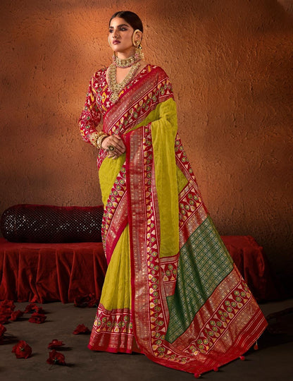 Designer Georgette Patola Saree