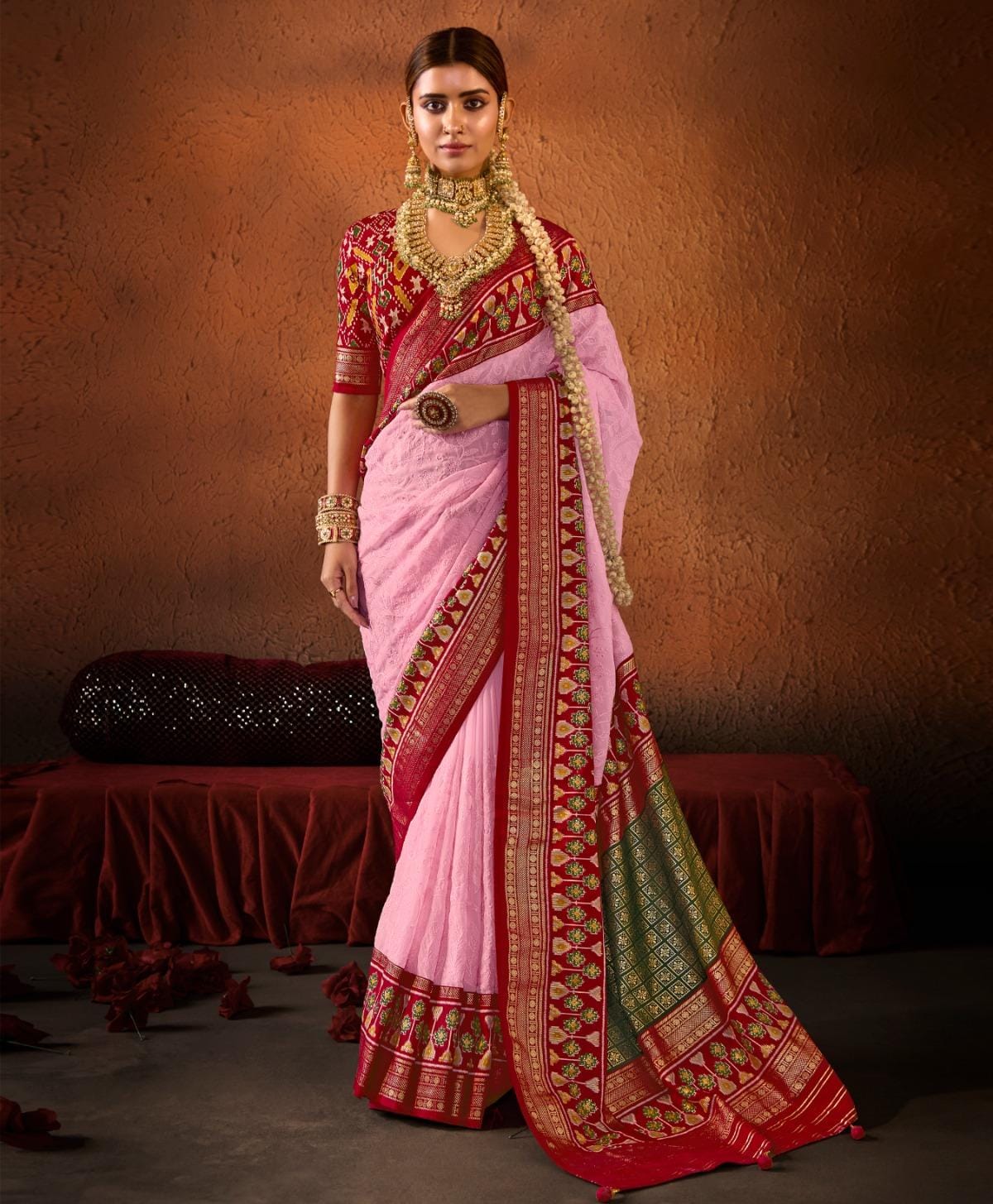 Designer Georgette Patola Saree