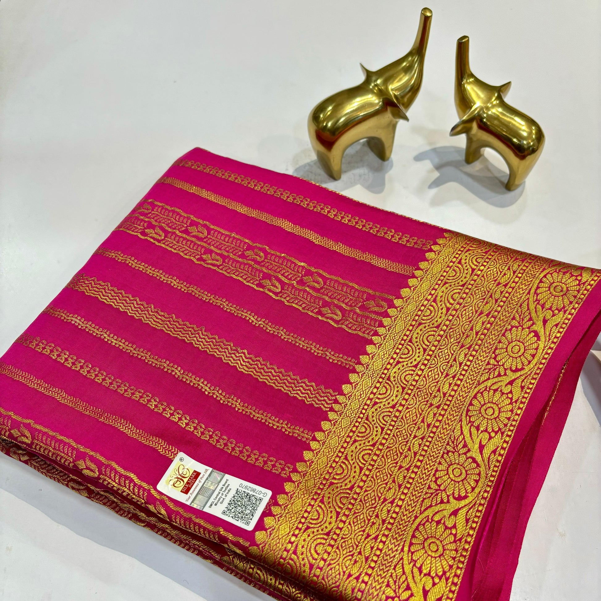 Pure Mysore Silk Saree