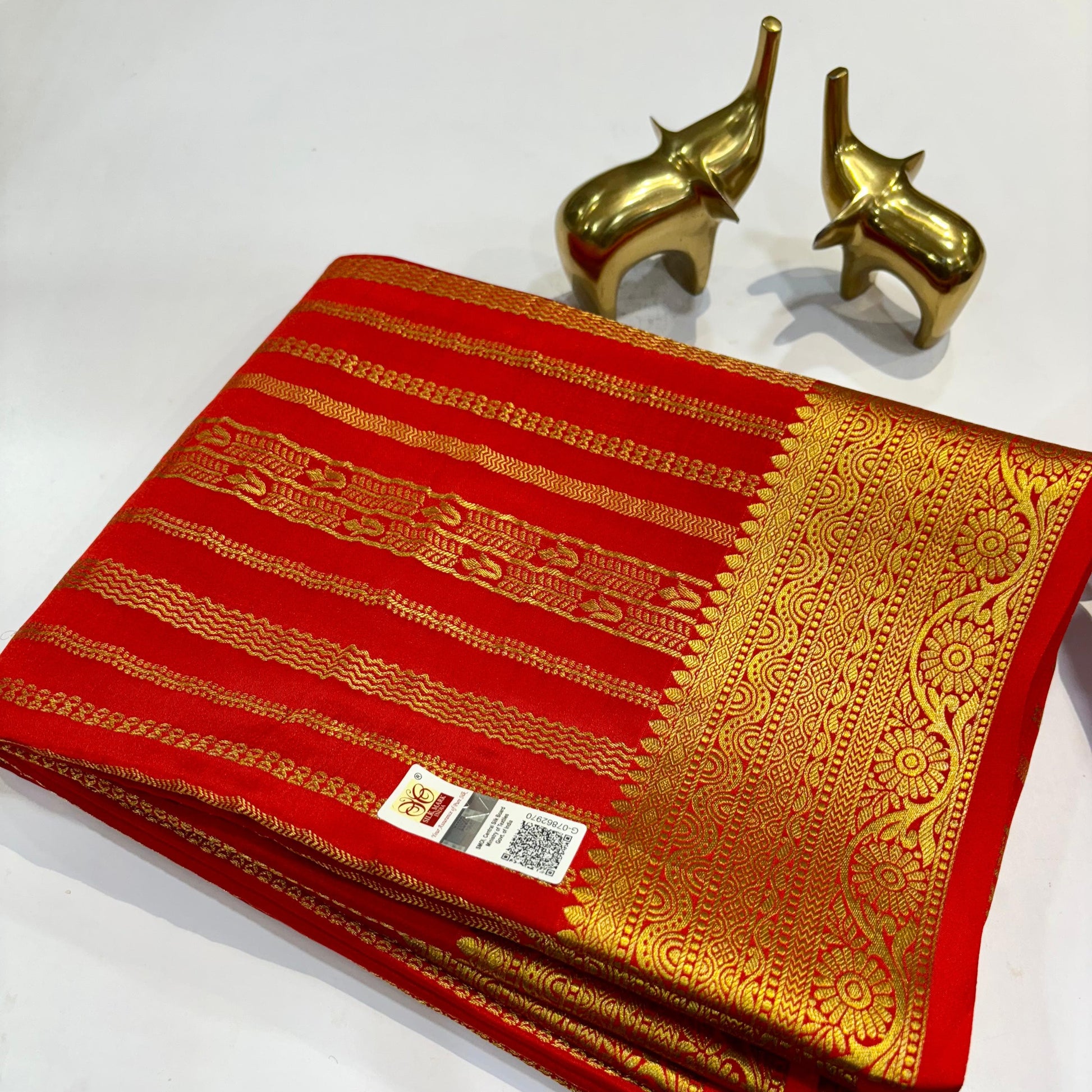 Pure Mysore Silk Saree