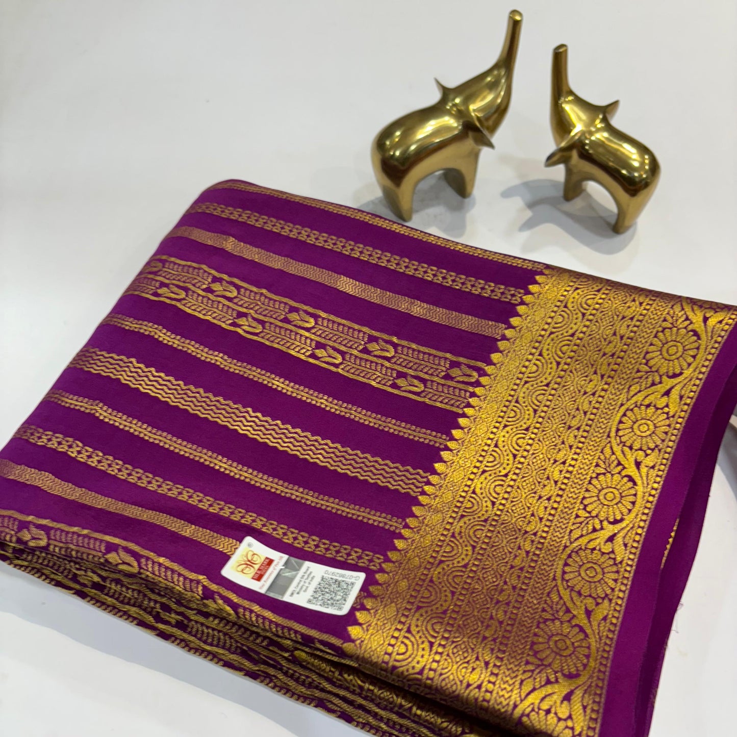 Pure Mysore Silk Saree