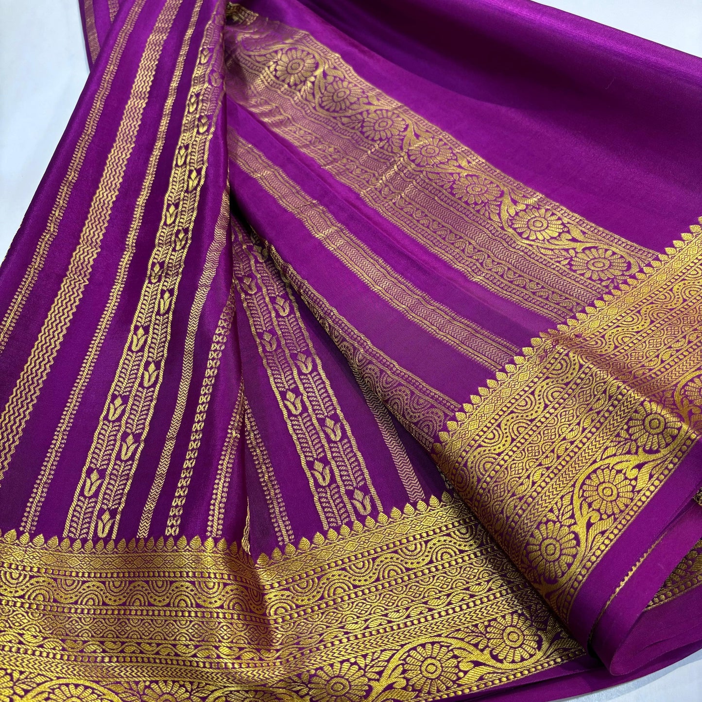 Pure Mysore Silk Saree