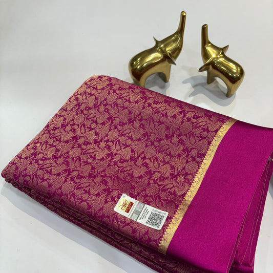 Brocade Mysore Silk Saree