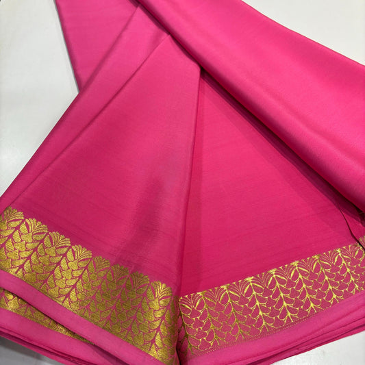 Pure Mysore Silk Saree