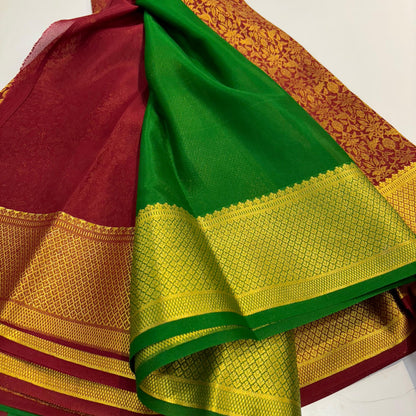 Brocade Mysore Silk Saree