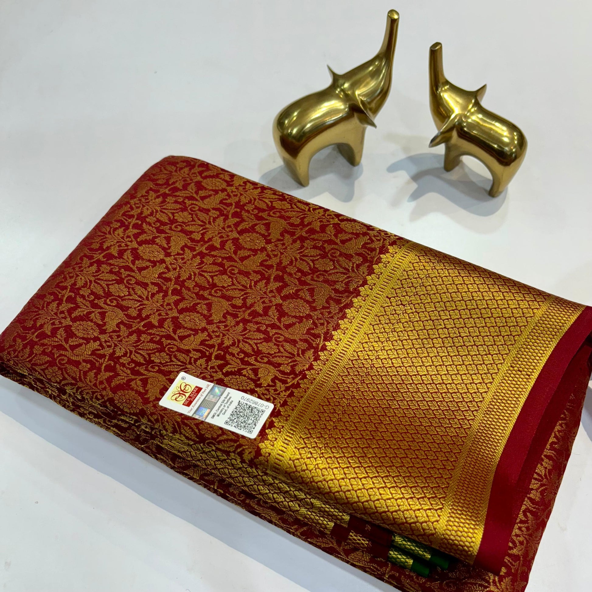 Brocade Mysore Silk Saree