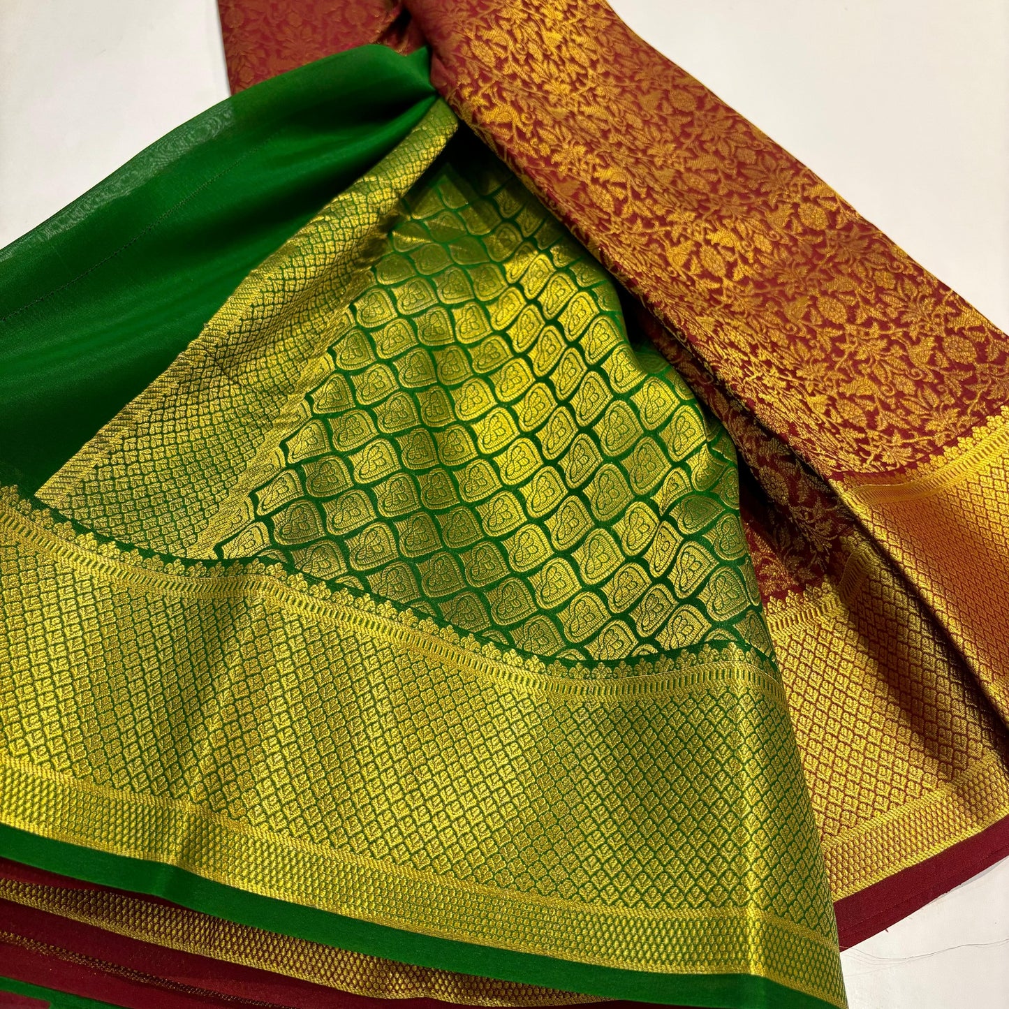 Brocade Mysore Silk Saree