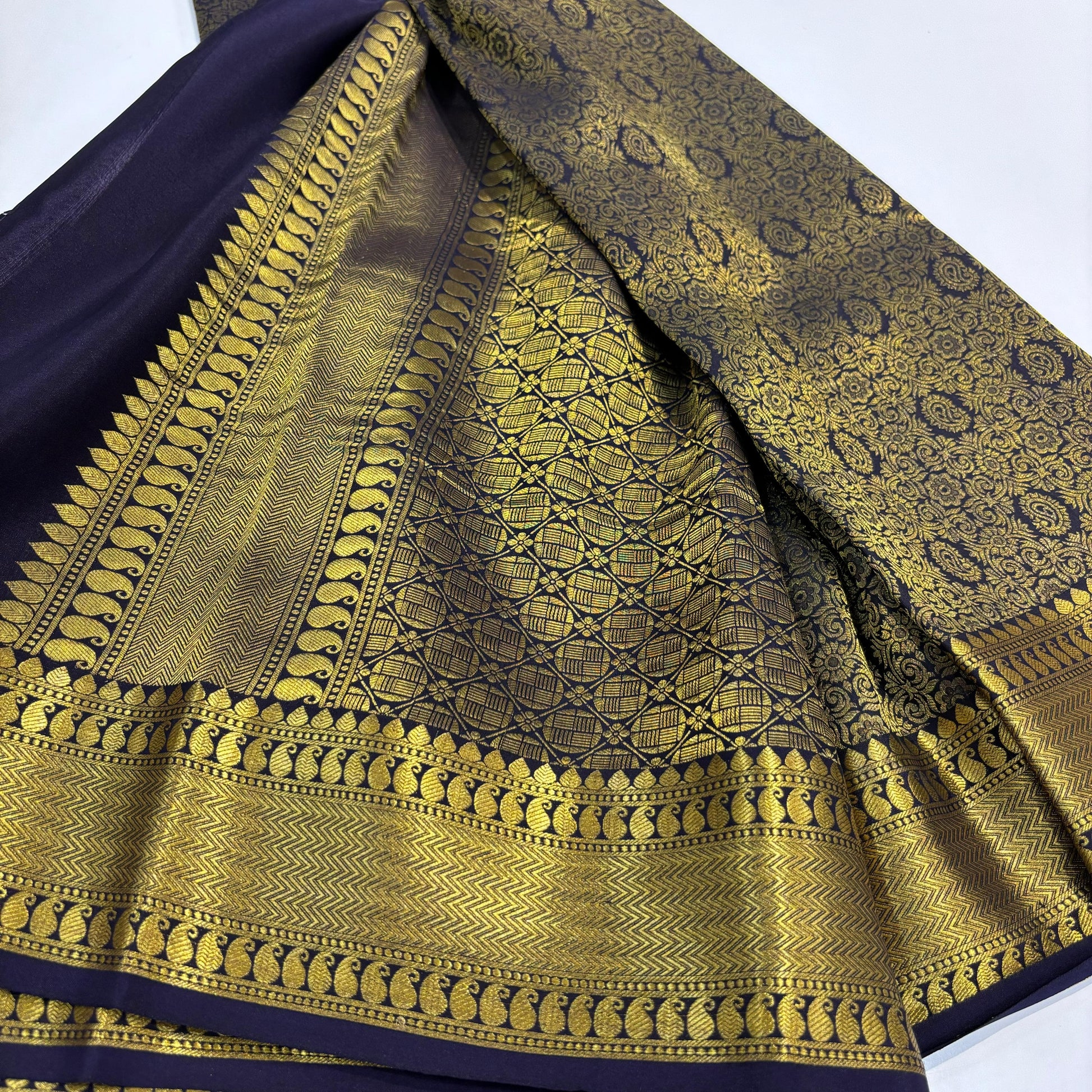 Brocade Mysore Silk Saree