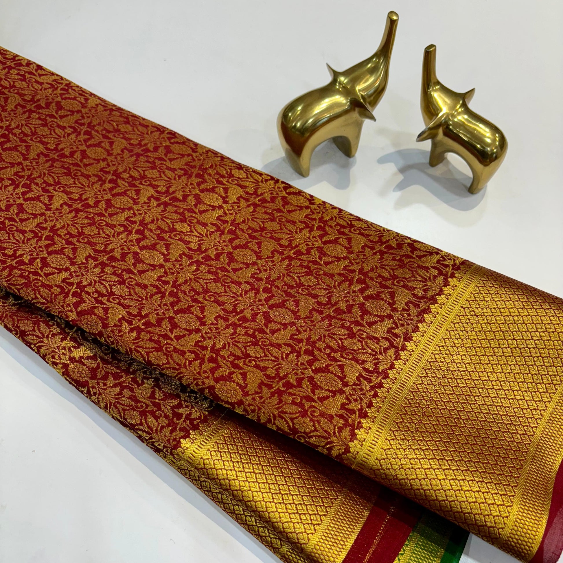 Brocade Mysore Silk Saree