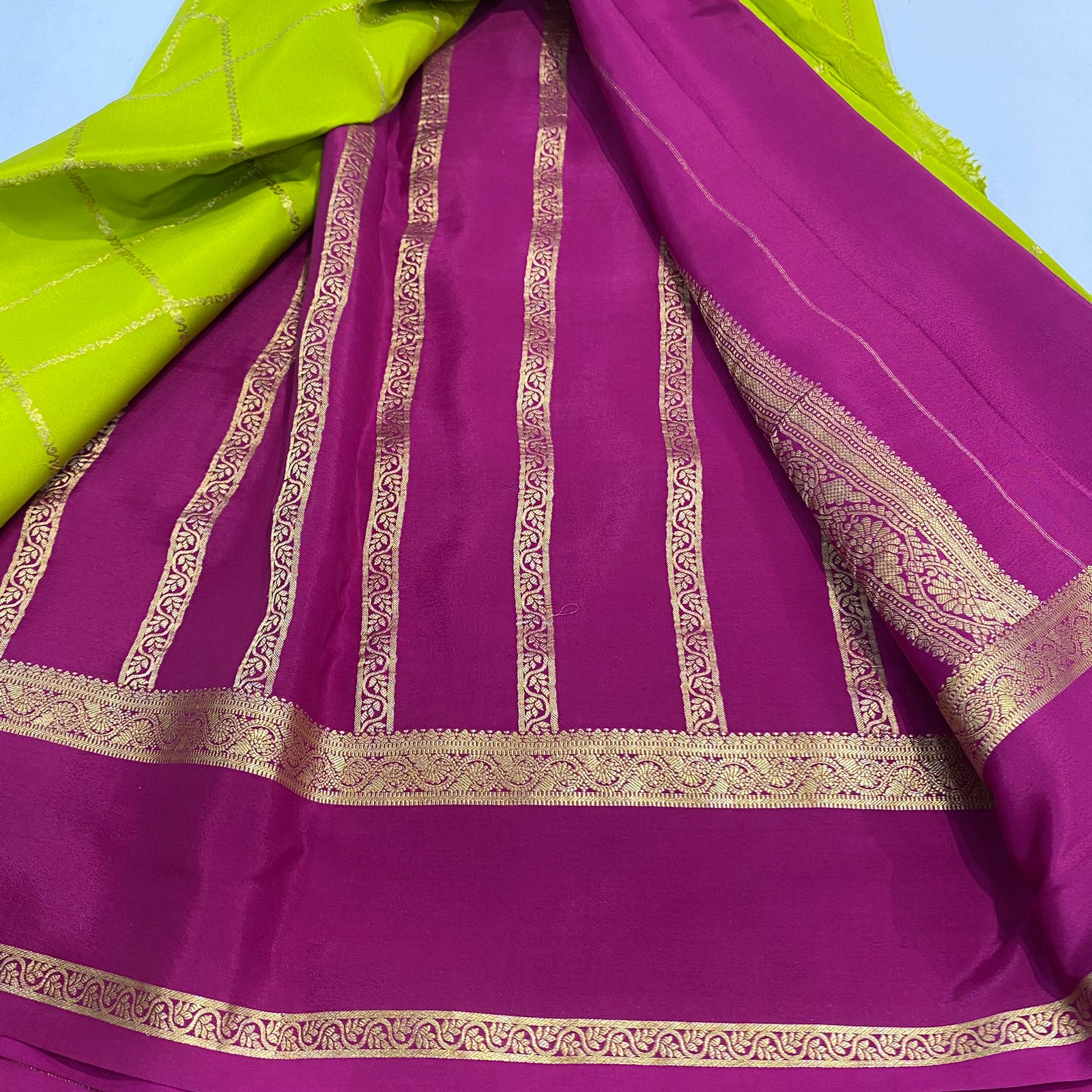 Pure Mysore Silk Saree