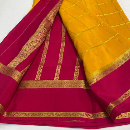 Pure Mysore Silk Saree