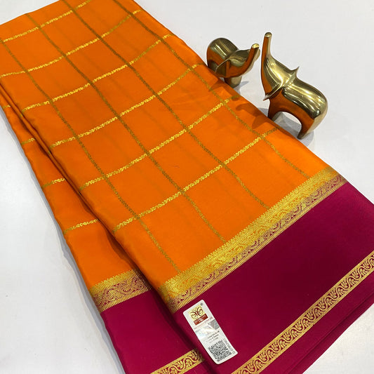 Pure Mysore Silk Saree