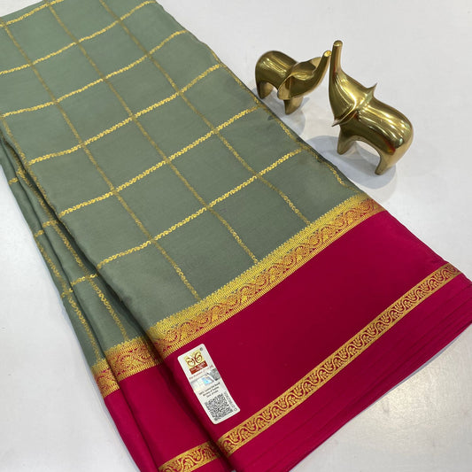 Pure Mysore Silk Saree