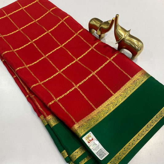 Pure Mysore Silk Saree