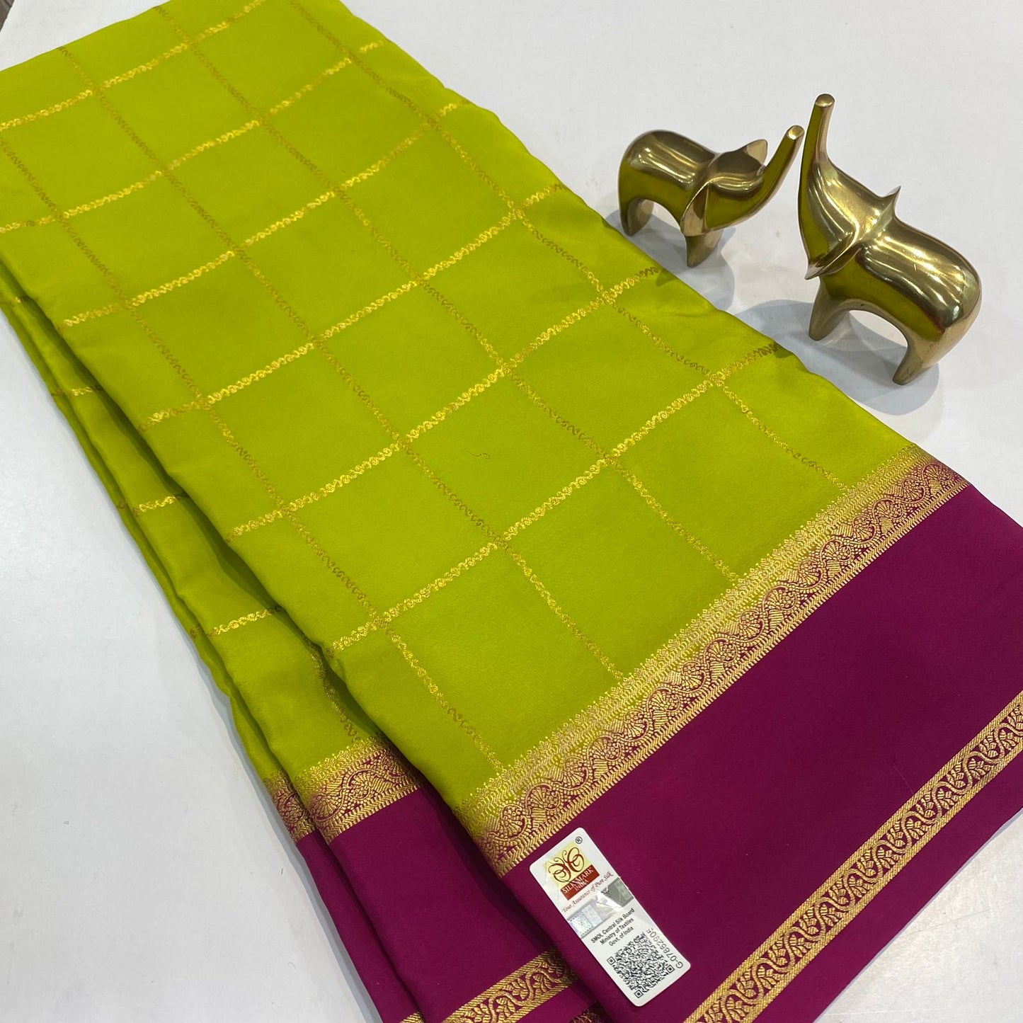 Pure Mysore Silk Saree