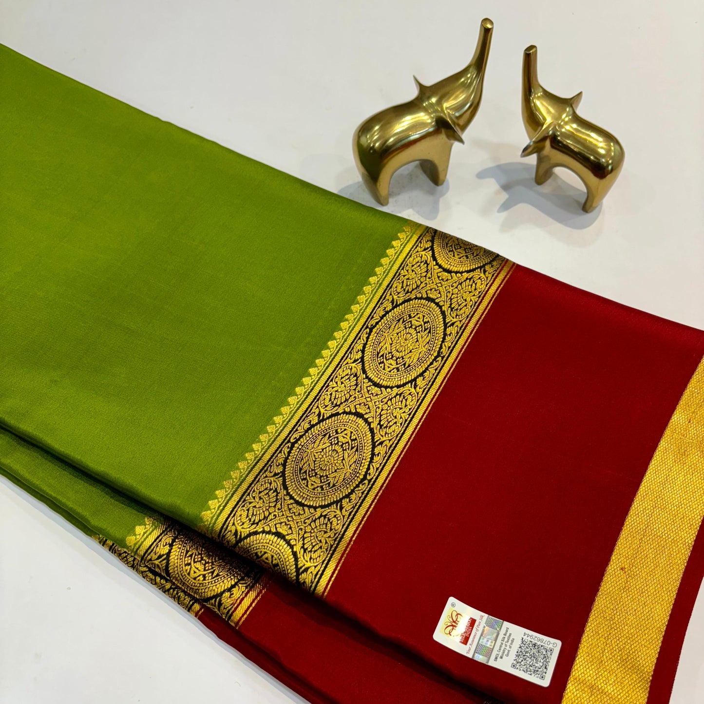 Pure Mysore Silk Saree