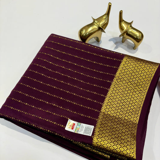 Pure Mysore Silk Saree