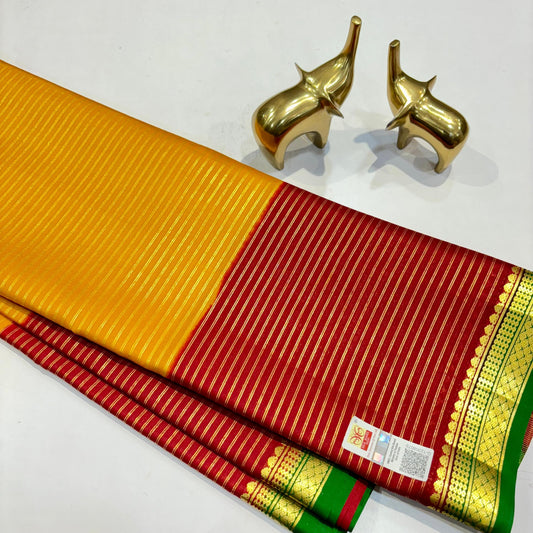 Pure Mysore Silk Saree