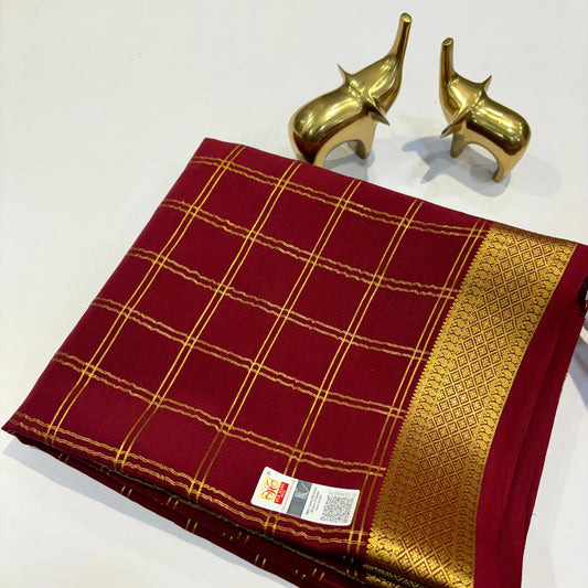 Pure Mysore Silk Saree