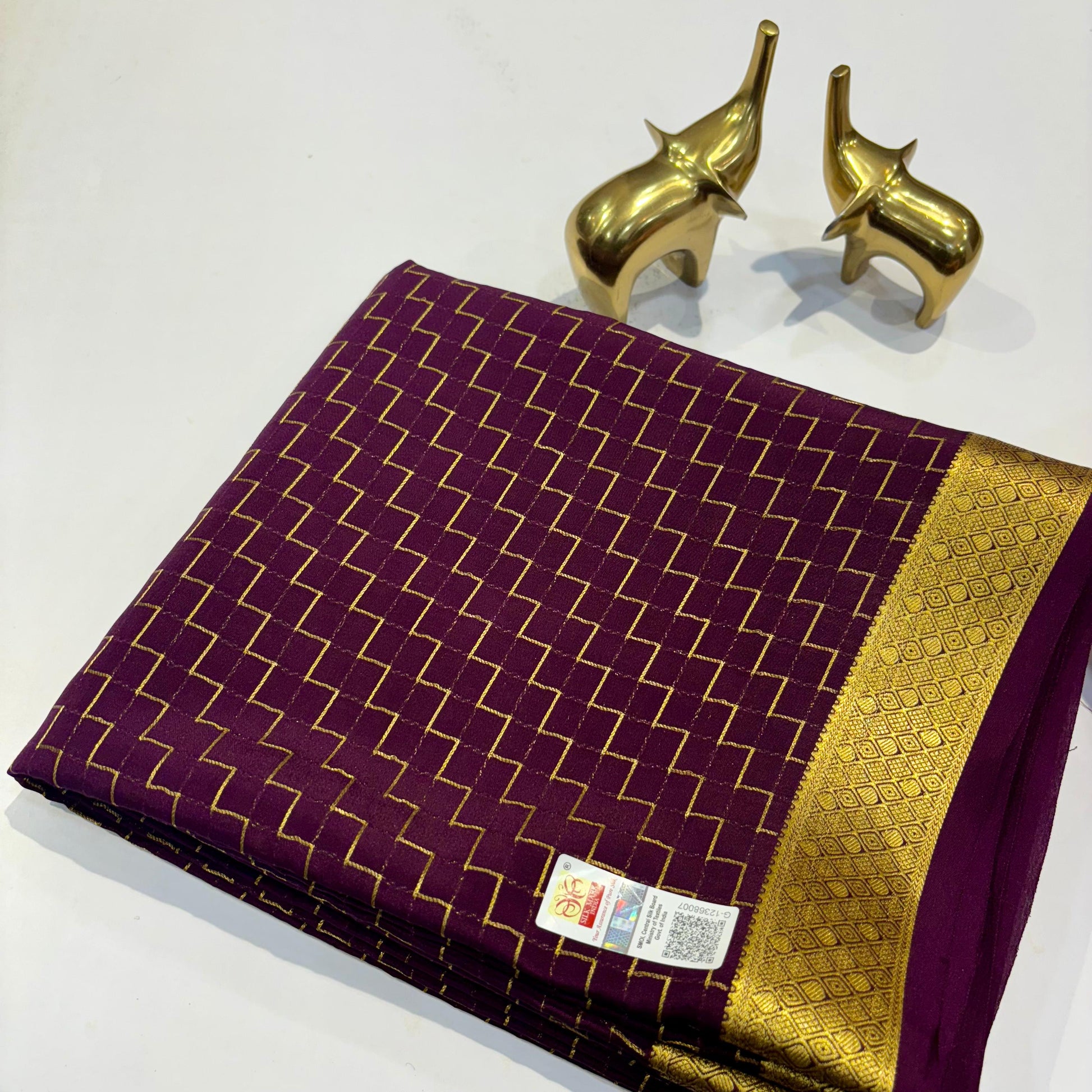 Pure Mysore Silk Saree