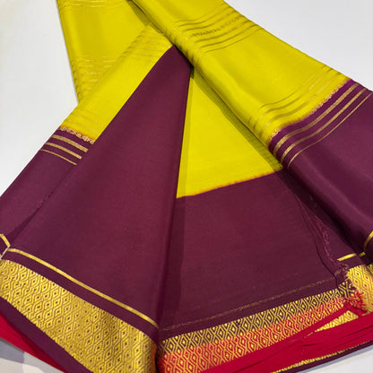 Pure Mysore Silk Saree