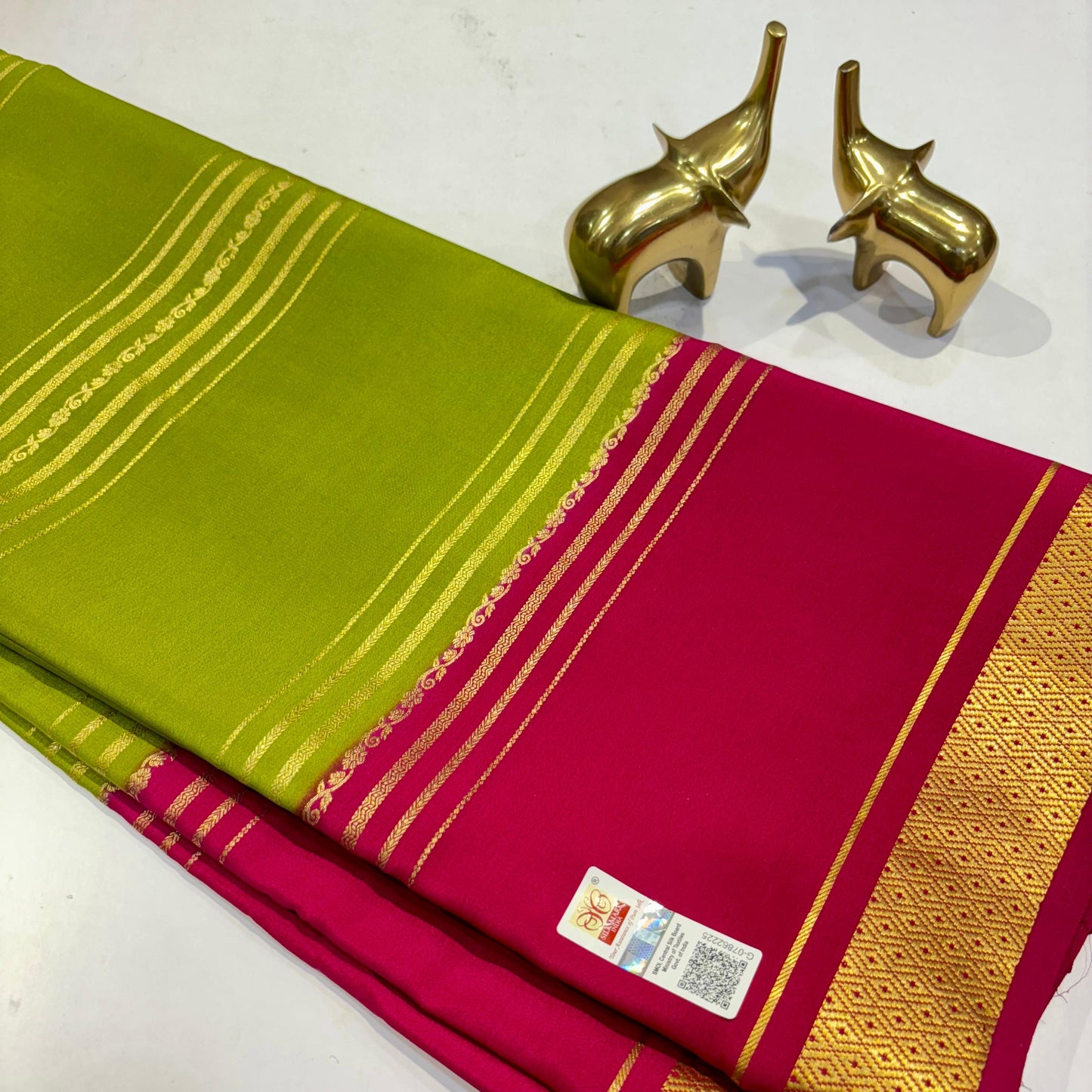 Pure Mysore Silk Saree