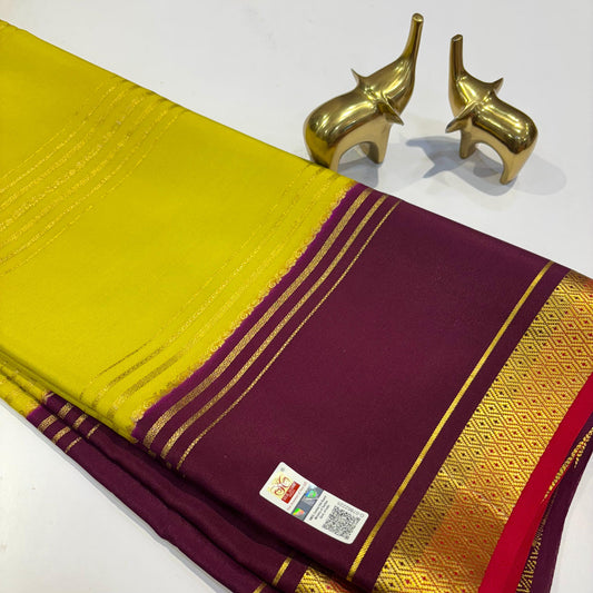 Pure Mysore Silk Saree