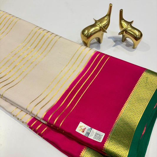 Pure Mysore Silk Saree