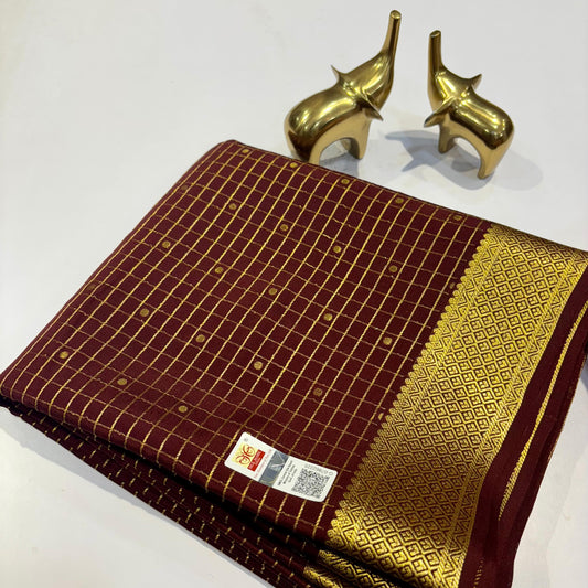 Pure Mysore Silk Saree