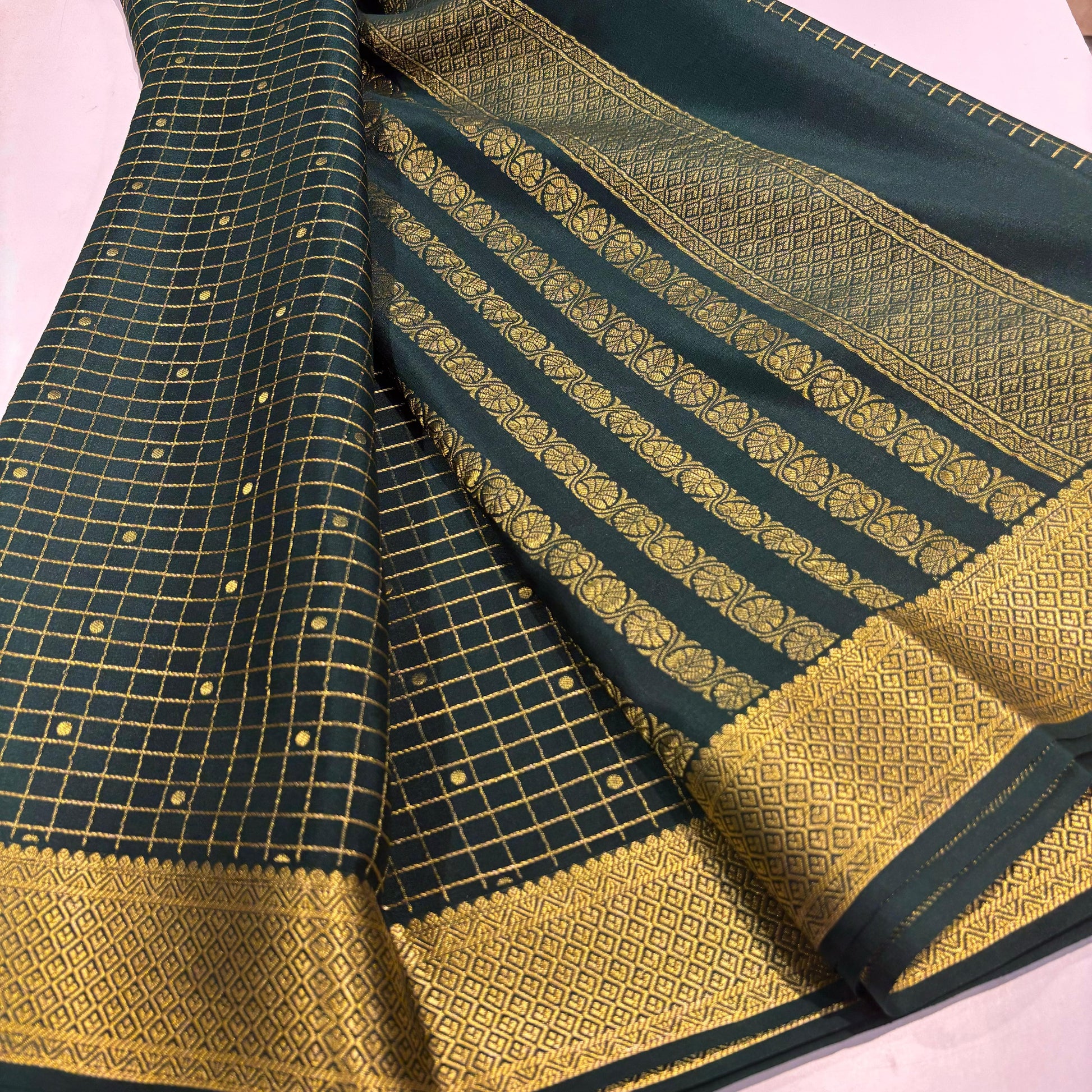 Pure Mysore Silk Saree