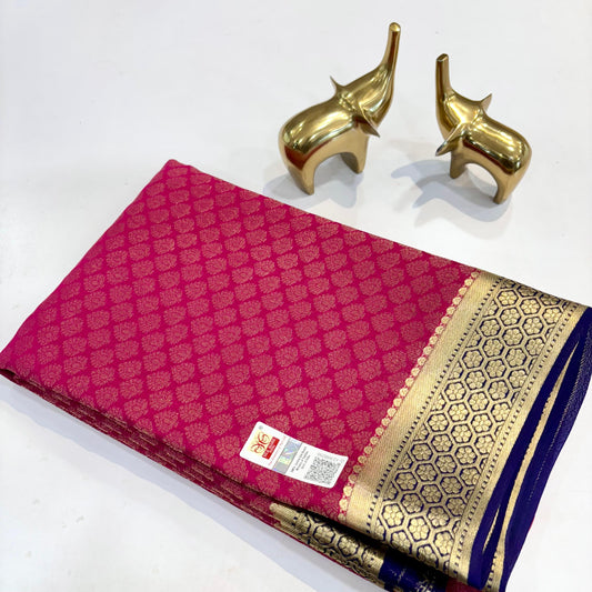 Brocade Mysore Silk Saree