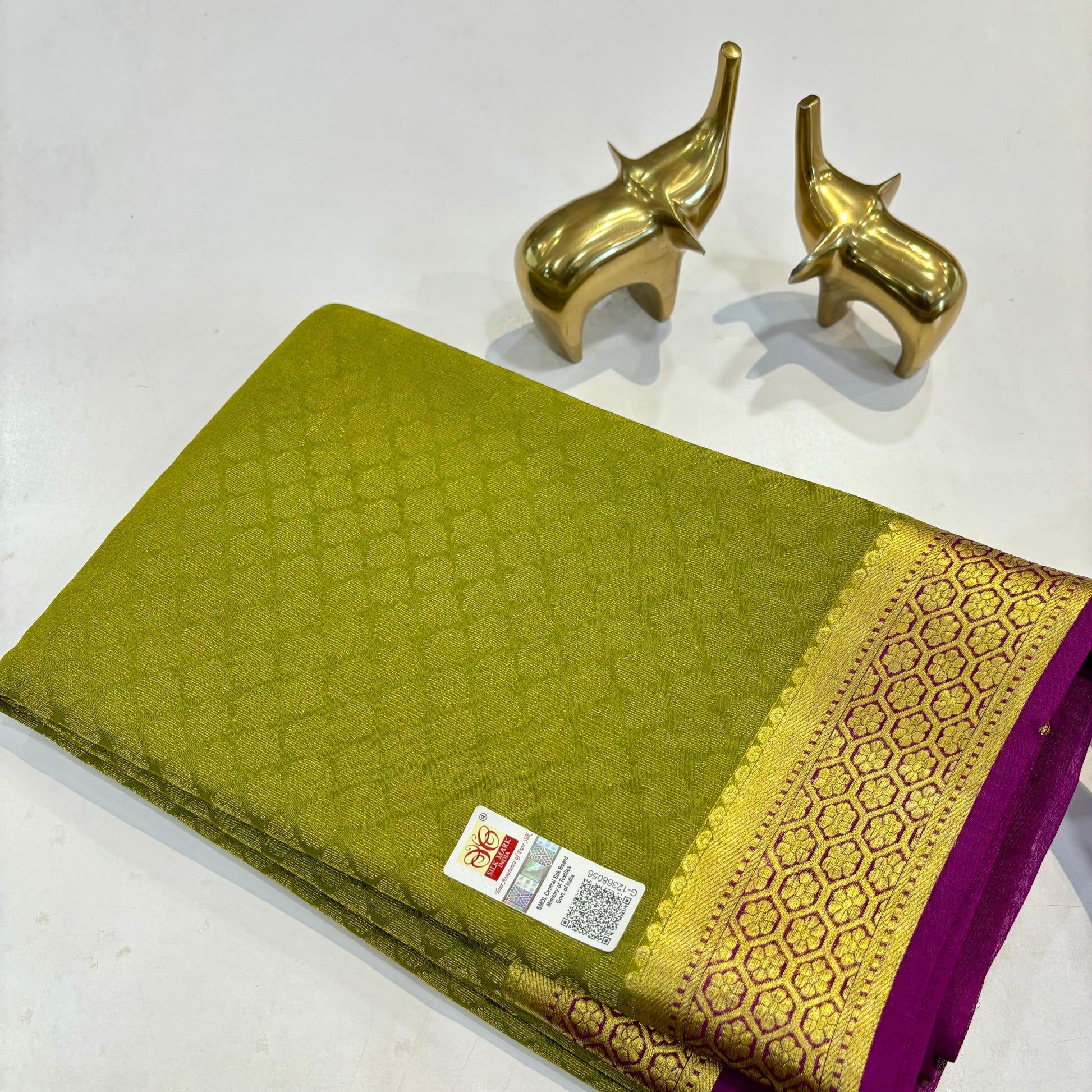 Brocade Mysore Silk Saree