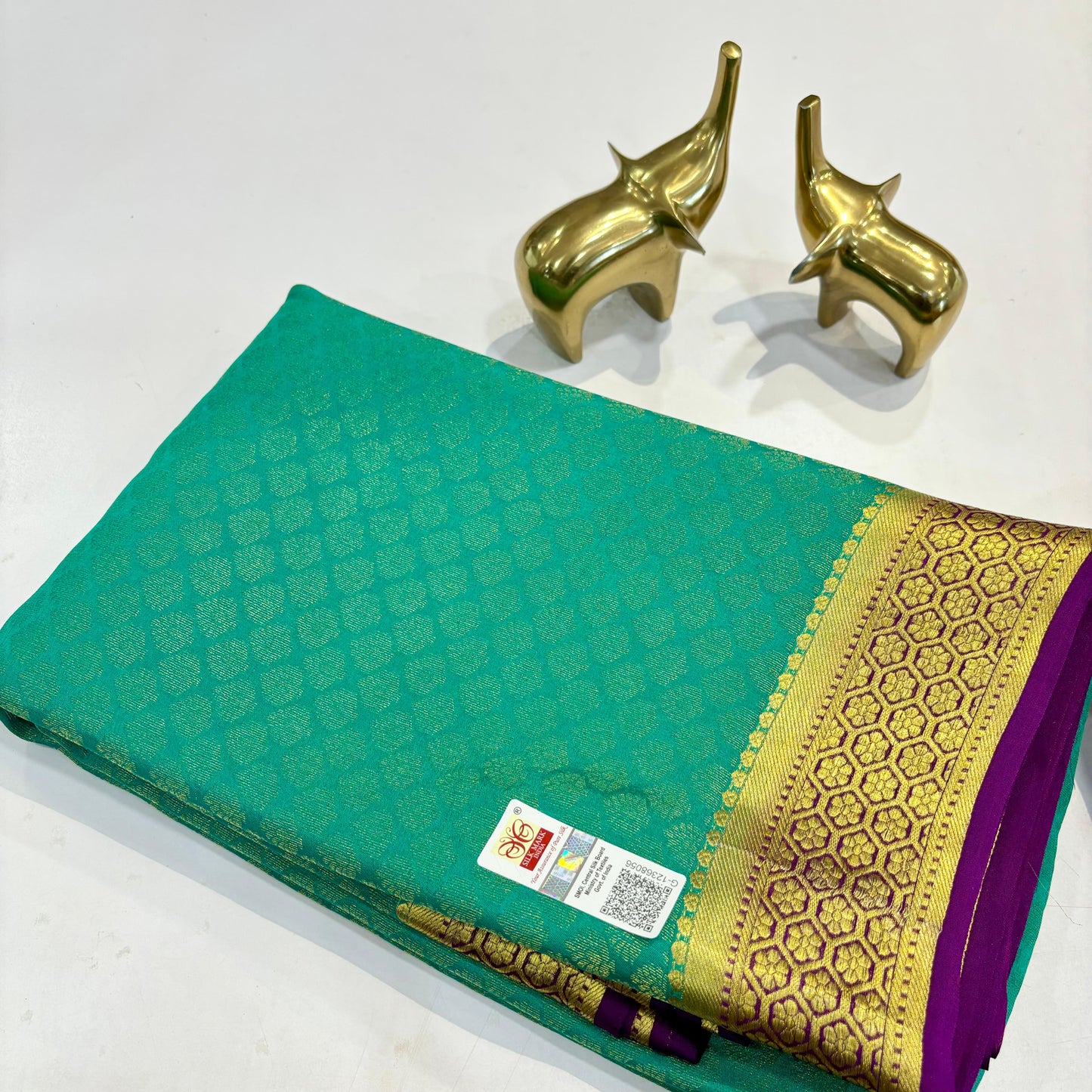 Brocade Mysore Silk Saree