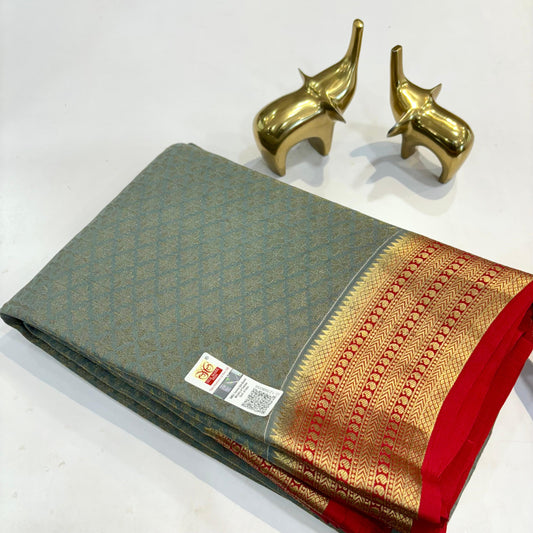 Brocade Mysore Silk Saree