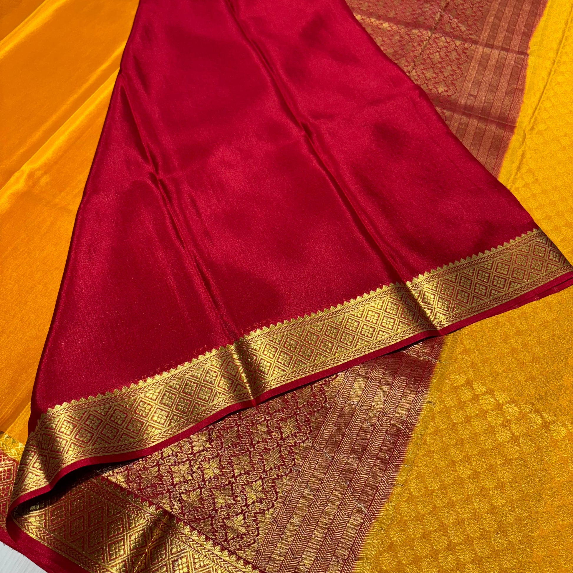 Brocade Mysore Silk Saree