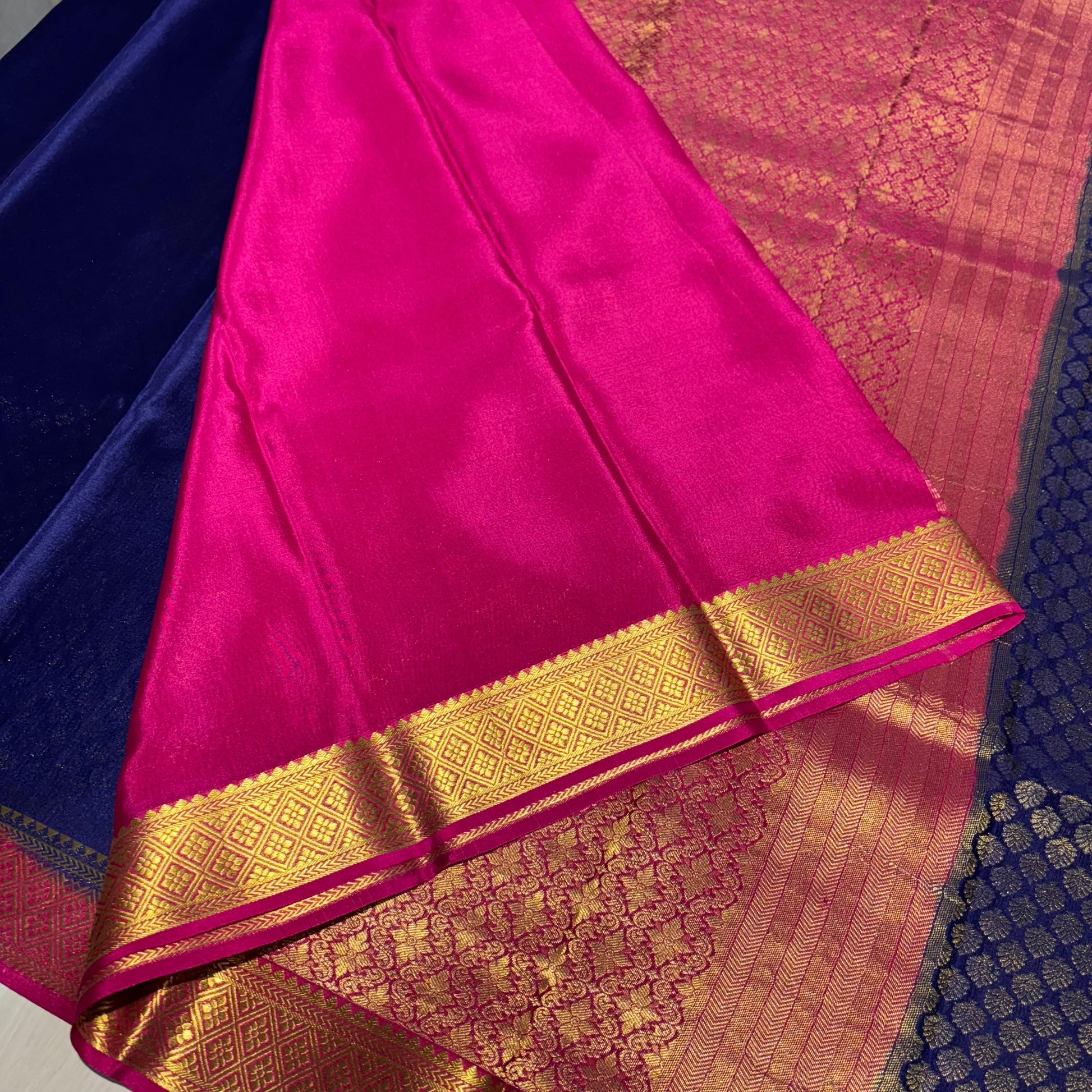 Brocade Mysore Silk Saree