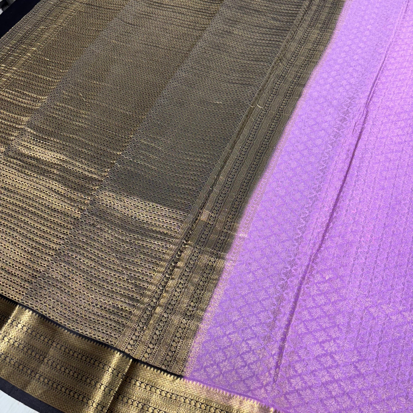 Brocade Mysore Silk Saree