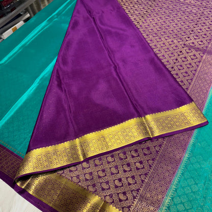 Brocade Mysore Silk Saree